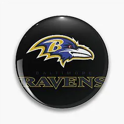 Art Baltimore Ravens Pin