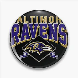 Art Baltimore Ravens Pin