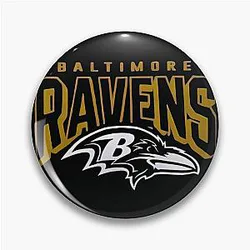 Art Baltimore Ravens Pin