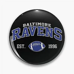 Art Baltimore Ravens Pin