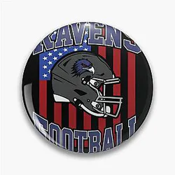 Art Baltimore Ravens Pin