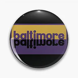 Art  Baltimore Ravens Pin