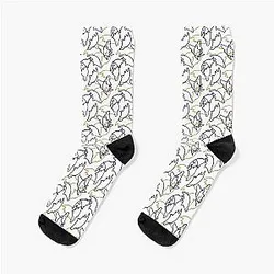 Baltimore Ravens Pattern Socks