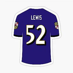 Ray Lewis Baltimore Ravens Sticker