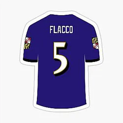 Joe Flacco Baltimore Ravens Sticker