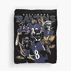 Art Baltimore Ravens Duvet Cover