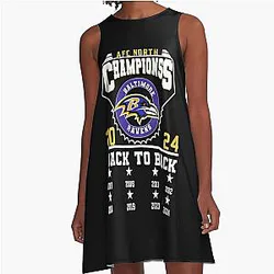 Art Baltimore Ravens A-Line Dress