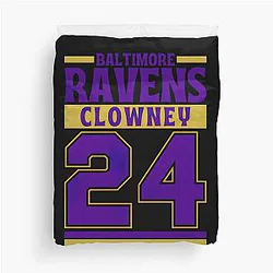 Baltimore Ravens Duvet Cover