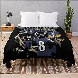 Baltimore Ravens Throw Blanket