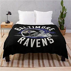Baltimore Ravens Throw Blanket