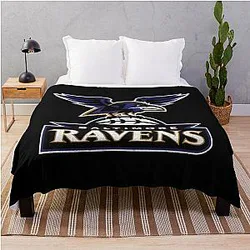 Art Baltimore Ravens Throw Blanket