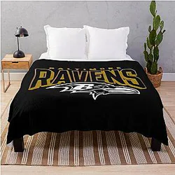 Baltimore Ravens Throw Blanket