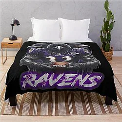 Baltimore Ravens Throw Blanket