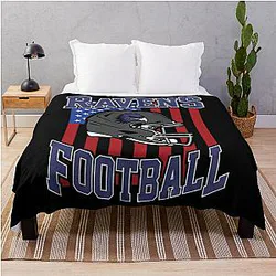 Baltimore Ravens Throw Blanket