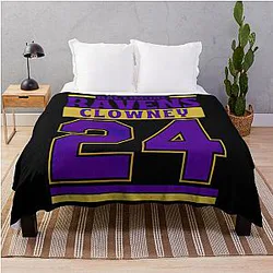 Baltimore Ravens Throw Blanket