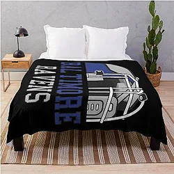 Baltimore Ravens Throw Blanket