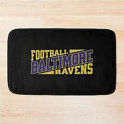 Art - Baltimore Ravens Bath Mat