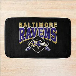 Art - Baltimore Ravens Bath Mat