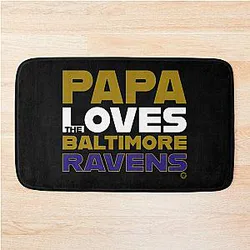 Art Baltimore Ravens Bath Mat