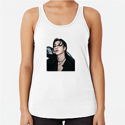 Bang Chan Stray Kids Wolf leader Bang Chan Tank Tops