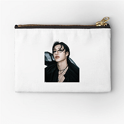 Bang Chan Stray Kids Wolf leader Bang Chan Zipper Pouches