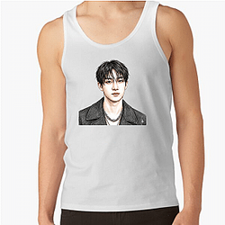 Bang Chan Berry Beloved pet Bang Chan Tank Tops