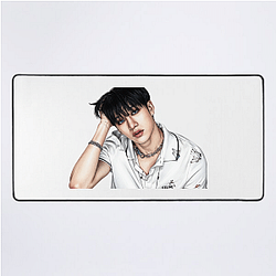 Bang Chan Workaholic Studio resident Bang Chan Mouse Pads