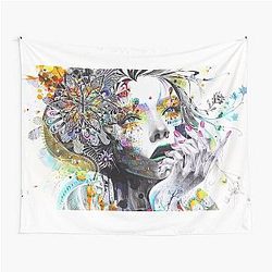 Banksy Urban Princess Oil Painting Tapestry
