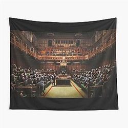 Devolved Parliament - Banksy Tapestry