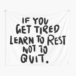 Banksy Quote Tapestry