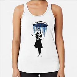 Banksy Raining on the Paranoid