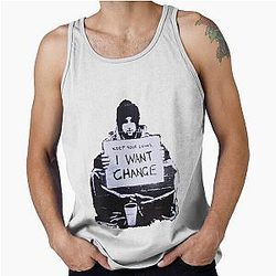 Banksy Keep Your Coins I Want Change Tank
