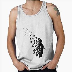 Banksy Birds Tank Top