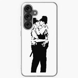 Banksy Police Kissing Samsung Galaxy Soft Case