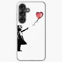 Banksy - Girl with Balloon Samsung Galaxy Soft Case