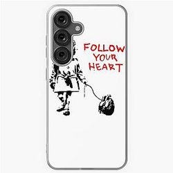 Banksy Follow Your Heart Samsung Case