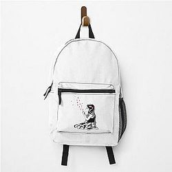 Banksy Girl Backpack