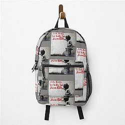Banksy You're Never Too Young To Dream Big Backpack