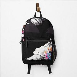 Banksy DJ Monkey Thinker Backpack
