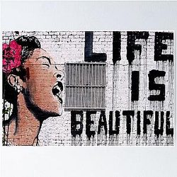 Banksy Graffiti Poster
