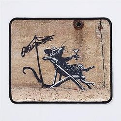 Banksy Great British Staycation Mouse Pad