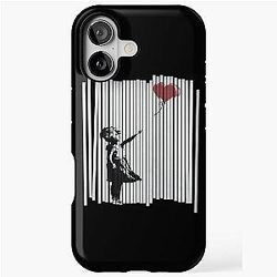 Hey I Fixed It Banksy Shredded Balloon Girl iPhone Case