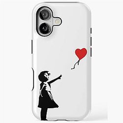 Banksy Love Balloon Girl iPhone Case