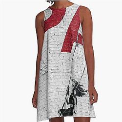 Banksy Swinging Girl Dress