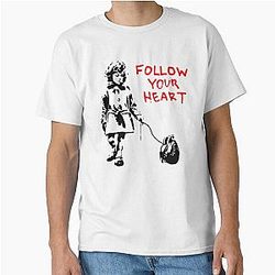 Banksy Follow Classic T-Shirt
