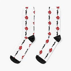 Banksy Girl Balloon Socks