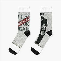 Follow Your Dreams Banksy Socks