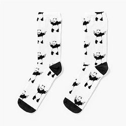 Panda Banksy Socks