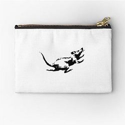 Banksy - Clock Zipper Pouch