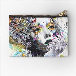Banksy Urban Princess Graffiti Oil Painting Pouch